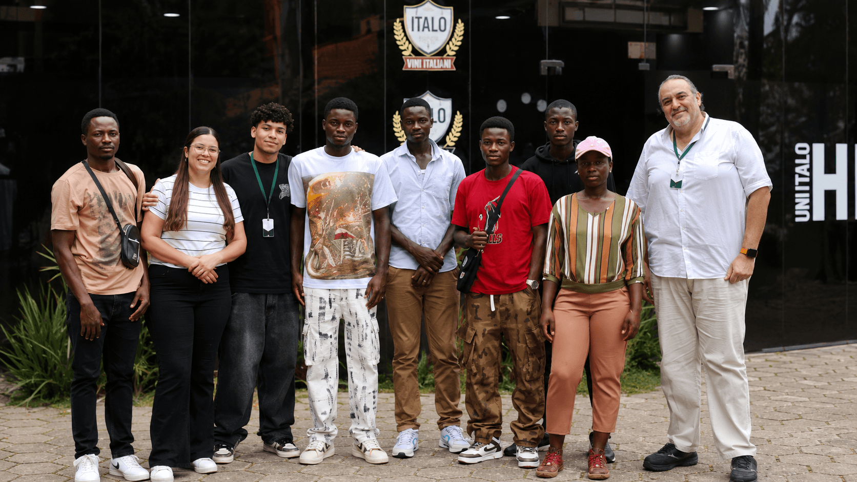 Alunos bolseiros na Universidade Ítalo-Brasileira — UCIT, Bissau